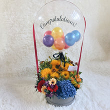 Colour Burst Flower Balloon Box