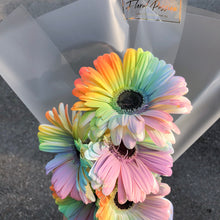 Rainbow Gerbera Daisy Bouquet