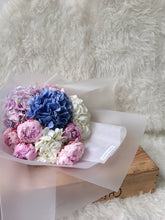 It's so fluffy! - Hydrangeas & Peony Bouquet